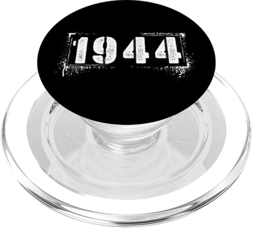 Vintage Grunge Aged 81 Retro 1944 Distressed Vibes PopSockets PopGrip für MagSafe Vintage Grunge Aged 81 Retro 1944 Distressed Vibes PopSockets PopGrip für MagSafe von Distressed Grunge Birthday Graffiti Vintage Store