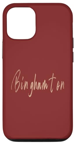 Binghamton New York Vintage elegantes Design Hülle für iPhone 12/12 Pro Binghamton New York Vintage elegantes Design Hülle für iPhone 12/12 Pro von Distressed New York designs