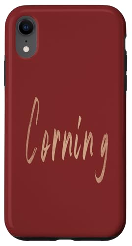 Corning New York Vintage elegantes Design Hülle für iPhone XR Corning New York Vintage elegantes Design Hülle für iPhone XR von Distressed New York designs