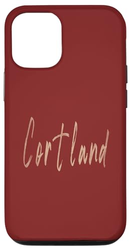 Cortland New York Vintage elegantes Design Hülle für iPhone 12/12 Pro Cortland New York Vintage elegantes Design Hülle für iPhone 12/12 Pro von Distressed New York designs