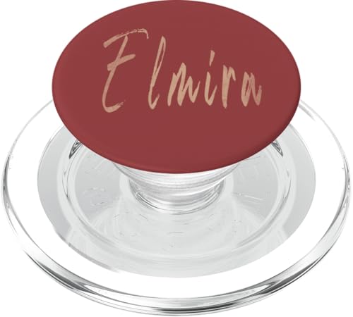 Elmira New York Vintage elegantes Design PopSockets PopGrip für MagSafe Elmira New York Vintage elegantes Design PopSockets PopGrip für MagSafe von Distressed New York designs