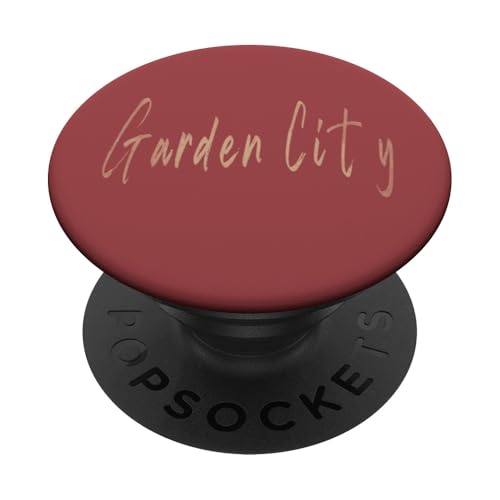 Garden City New York Vintage elegantes Design PopSockets Klebender PopGrip Garden City New York Vintage elegantes Design PopSockets Klebender PopGrip von Distressed New York designs