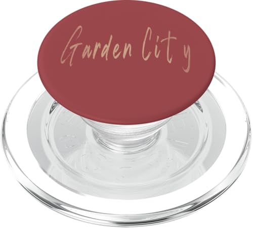 Garden City New York Vintage elegantes Design PopSockets PopGrip für MagSafe Garden City New York Vintage elegantes Design PopSockets PopGrip für MagSafe von Distressed New York designs
