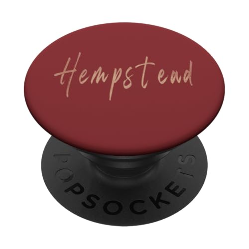 Hempstead New York Vintage elegantes Design PopSockets Klebender PopGrip von Distressed New York designs
