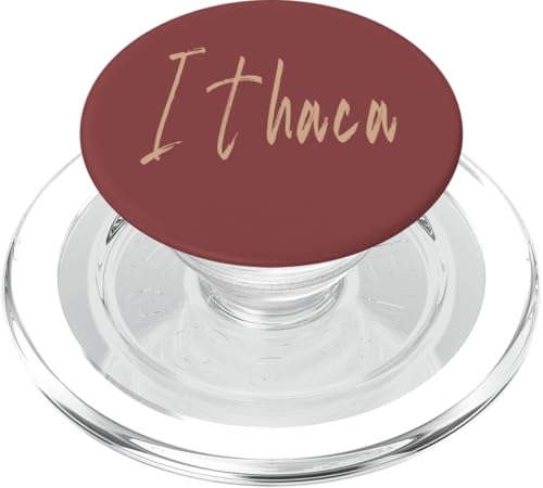 Ithaca New York Vintage elegantes Design PopSockets PopGrip für MagSafe von Distressed New York designs