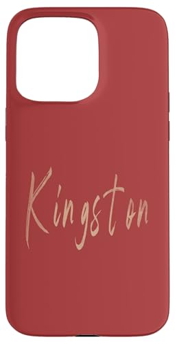 Kingston New York Vintage elegantes Design Hülle für iPhone 15 Pro Max Kingston New York Vintage elegantes Design Hülle für iPhone 15 Pro Max von Distressed New York designs