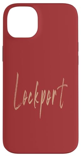 Lockport New York Vintage elegantes Design Hülle für iPhone 14 Plus Lockport New York Vintage elegantes Design Hülle für iPhone 14 Plus von Distressed New York designs