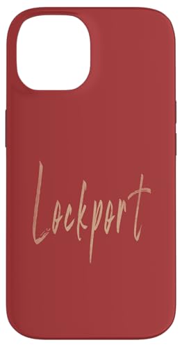 Lockport New York Vintage elegantes Design Hülle für iPhone 14 Lockport New York Vintage elegantes Design Hülle für iPhone 14 von Distressed New York designs