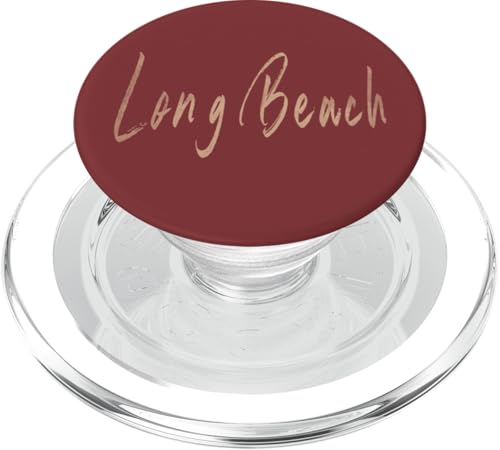 Long Beach New York Vintage elegantes Design PopSockets PopGrip für MagSafe Long Beach New York Vintage elegantes Design PopSockets PopGrip für MagSafe von Distressed New York designs