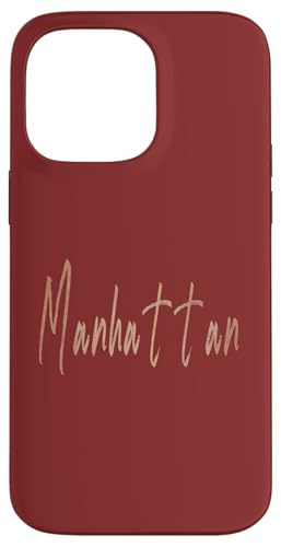 Manhattan New York City Vintage elegantes Design Hülle für iPhone 14 Pro Max Manhattan New York City Vintage elegantes Design Hülle für iPhone 14 Pro Max von Distressed New York designs