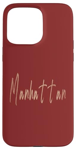 Manhattan New York City Vintage elegantes Design Hülle für iPhone 15 Pro Max Manhattan New York City Vintage elegantes Design Hülle für iPhone 15 Pro Max von Distressed New York designs