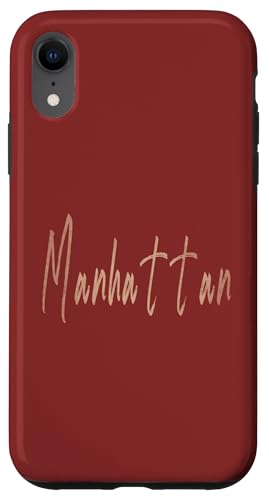 Manhattan New York City Vintage elegantes Design Hülle für iPhone XR Manhattan New York City Vintage elegantes Design Hülle für iPhone XR von Distressed New York designs