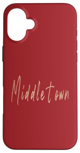 Middletown New York Vintage elegantes Design Hülle für iPhone 16 Plus Middletown New York Vintage elegantes Design Hülle für iPhone 16 Plus von Distressed New York designs