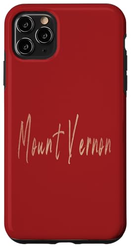 Mount Vernon New York Vintage elegantes Design Hülle für iPhone 11 Pro Max Mount Vernon New York Vintage elegantes Design Hülle für iPhone 11 Pro Max von Distressed New York designs