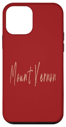Mount Vernon New York Vintage elegantes Design Hülle für iPhone 12 mini Mount Vernon New York Vintage elegantes Design Hülle für iPhone 12 mini von Distressed New York designs
