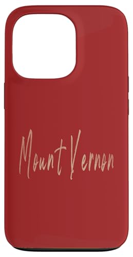 Mount Vernon New York Vintage elegantes Design Hülle für iPhone 13 Pro Mount Vernon New York Vintage elegantes Design Hülle für iPhone 13 Pro von Distressed New York designs