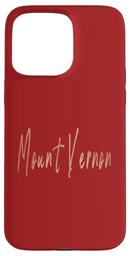 Mount Vernon New York Vintage elegantes Design Hülle für iPhone 15 Pro Max Mount Vernon New York Vintage elegantes Design Hülle für iPhone 15 Pro Max von Distressed New York designs
