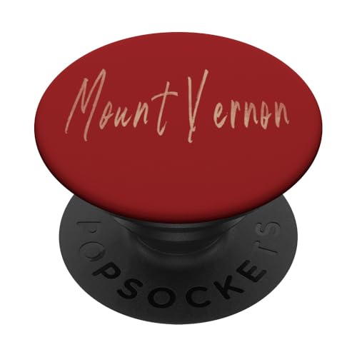 Mount Vernon New York Vintage elegantes Design PopSockets Klebender PopGrip von Distressed New York designs