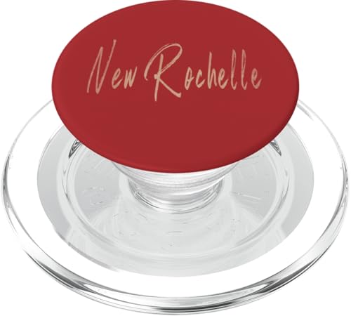 New Rochelle New York Vintage elegantes Design PopSockets PopGrip für MagSafe New Rochelle New York Vintage elegantes Design PopSockets PopGrip für MagSafe von Distressed New York designs