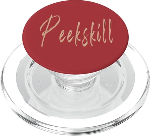 Peekskill New York Vintage elegantes Design PopSockets PopGrip für MagSafe von Distressed New York designs