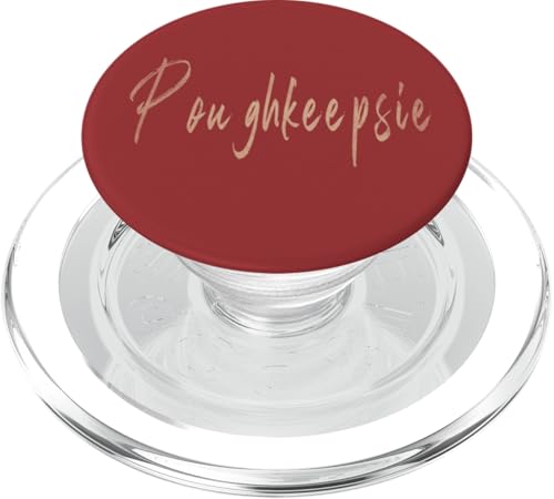 Poughkeepsie New York Vintage elegantes Design PopSockets PopGrip für MagSafe von Distressed New York designs