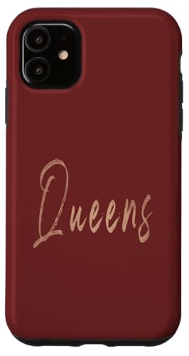Queens New York Vintage elegantes Design Hülle für iPhone 11 von Distressed New York designs
