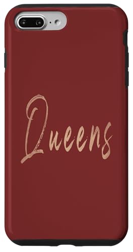 Queens New York Vintage elegantes Design Hülle für iPhone 7 Plus/8 Plus Queens New York Vintage elegantes Design Hülle für iPhone 7 Plus/8 Plus von Distressed New York designs
