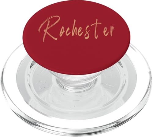 Rochester New York Vintage elegantes Design PopSockets PopGrip für MagSafe von Distressed New York designs