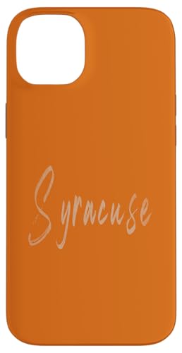 Syracuse New York Vintage elegantes Design Hülle für iPhone 14 Plus Syracuse New York Vintage elegantes Design Hülle für iPhone 14 Plus von Distressed New York designs