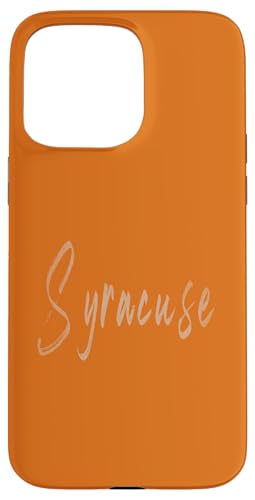 Syracuse New York Vintage elegantes Design Hülle für iPhone 15 Pro Max Syracuse New York Vintage elegantes Design Hülle für iPhone 15 Pro Max von Distressed New York designs