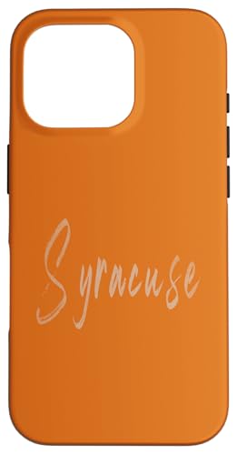 Syracuse New York Vintage elegantes Design Hülle für iPhone 16 Pro Syracuse New York Vintage elegantes Design Hülle für iPhone 16 Pro von Distressed New York designs