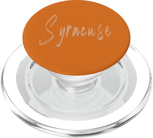 Syracuse New York Vintage elegantes Design PopSockets PopGrip für MagSafe Syracuse New York Vintage elegantes Design PopSockets PopGrip für MagSafe von Distressed New York designs