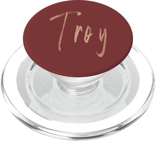 Troy New York Vintage elegantes Design PopSockets PopGrip für MagSafe Troy New York Vintage elegantes Design PopSockets PopGrip für MagSafe von Distressed New York designs