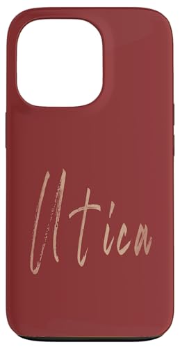 Utica New York Vintage elegantes Design Hülle für iPhone 13 Pro Utica New York Vintage elegantes Design Hülle für iPhone 13 Pro von Distressed New York designs