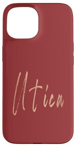 Utica New York Vintage elegantes Design Hülle für iPhone 15 Utica New York Vintage elegantes Design Hülle für iPhone 15 von Distressed New York designs
