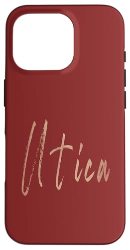 Utica New York Vintage elegantes Design Hülle für iPhone 16 Pro Utica New York Vintage elegantes Design Hülle für iPhone 16 Pro von Distressed New York designs