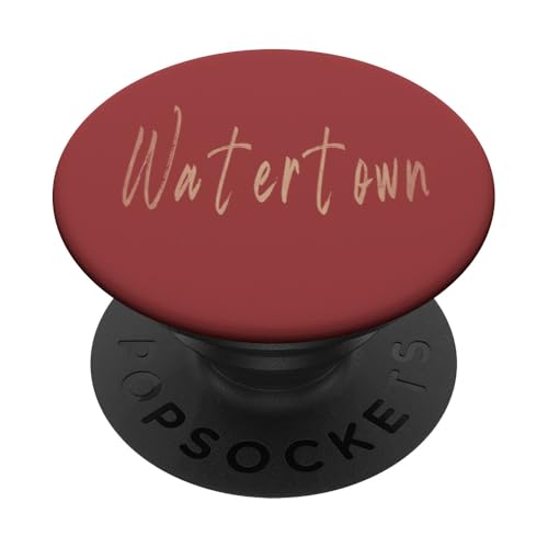 Watertown New York Vintage elegantes Design PopSockets Klebender PopGrip Watertown New York Vintage elegantes Design PopSockets Klebender PopGrip von Distressed New York designs
