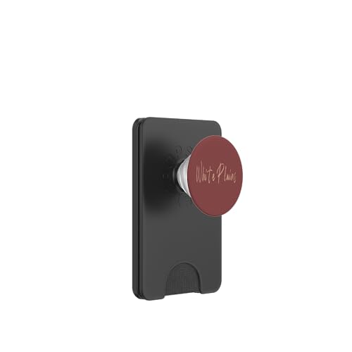 White Plains New York Vintage elegantes Design PopSockets PopWallet für MagSafe White Plains New York Vintage elegantes Design PopSockets PopWallet für MagSafe von Distressed New York designs