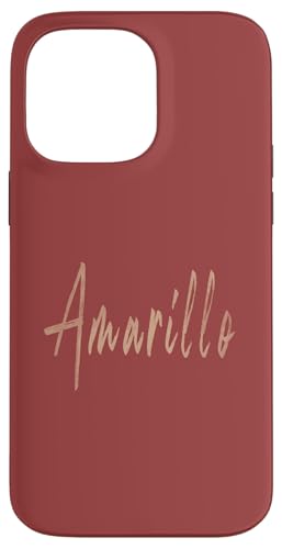 Amarillo Texas Vintage elegantes Design Hülle für iPhone 14 Pro Max Amarillo Texas Vintage elegantes Design Hülle für iPhone 14 Pro Max von Distressed Texas designs