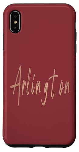 Arlington Texas Vintage elegantes Design Hülle für iPhone XS Max Arlington Texas Vintage elegantes Design Hülle für iPhone XS Max von Distressed Texas designs