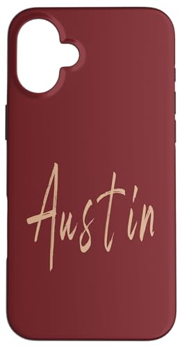 Austin Texas Vintage elegantes Design Hülle für iPhone 16 Plus Austin Texas Vintage elegantes Design Hülle für iPhone 16 Plus von Distressed Texas designs