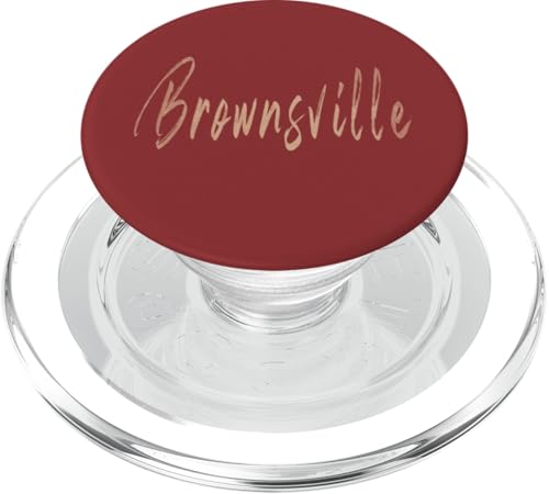 Brownsville Texas Vintage elegantes Design PopSockets PopGrip für MagSafe Brownsville Texas Vintage elegantes Design PopSockets PopGrip für MagSafe von Distressed Texas designs