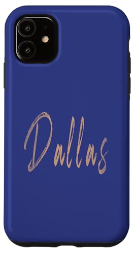 Dallas Texas Vintage elegantes Design Hülle für iPhone 11 Dallas Texas Vintage elegantes Design Hülle für iPhone 11 von Distressed Texas designs