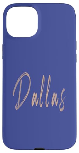 Dallas Texas Vintage elegantes Design Hülle für iPhone 15 Plus Dallas Texas Vintage elegantes Design Hülle für iPhone 15 Plus von Distressed Texas designs