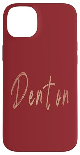 Denton Texas Vintage elegantes Design Hülle für iPhone 14 Plus Denton Texas Vintage elegantes Design Hülle für iPhone 14 Plus von Distressed Texas designs