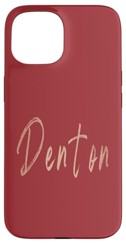 Denton Texas Vintage elegantes Design Hülle für iPhone 15 Denton Texas Vintage elegantes Design Hülle für iPhone 15 von Distressed Texas designs