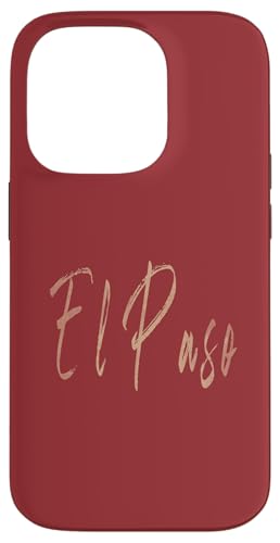 El Paso Texas Vintage elegantes Design Hülle für iPhone 14 Pro El Paso Texas Vintage elegantes Design Hülle für iPhone 14 Pro von Distressed Texas designs