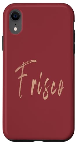 Frisco Texas Vintage elegantes Design Hülle für iPhone XR Frisco Texas Vintage elegantes Design Hülle für iPhone XR von Distressed Texas designs