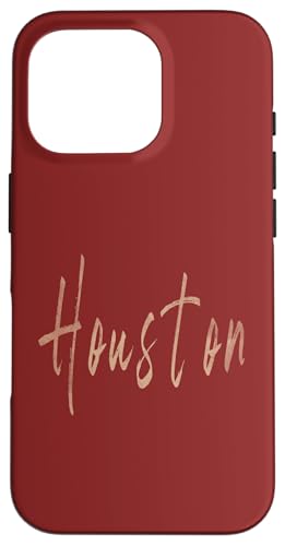 Houston Texas Vintage elegantes Design Hülle für iPhone 16 Pro Houston Texas Vintage elegantes Design Hülle für iPhone 16 Pro von Distressed Texas designs