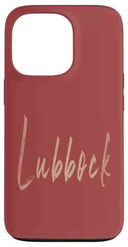 Lubbock Texas Vintage elegantes Design Hülle für iPhone 13 Pro Lubbock Texas Vintage elegantes Design Hülle für iPhone 13 Pro von Distressed Texas designs
